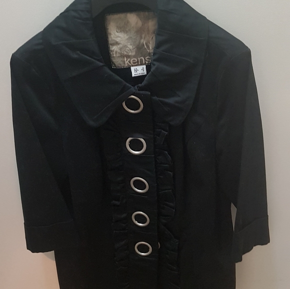 Kensie black jacket - Picture 3 of 5